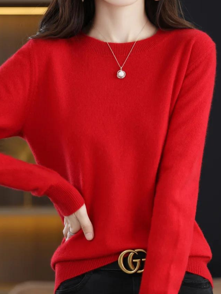 Hanna™ - Pull en cachemire tricoté confortable