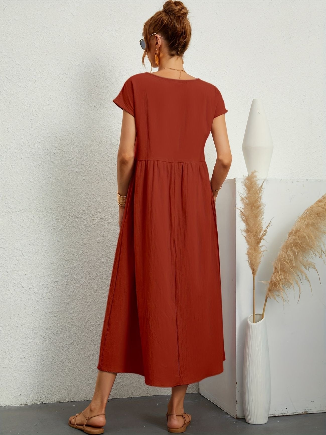 Zalora™ |  Robe Casual Col V