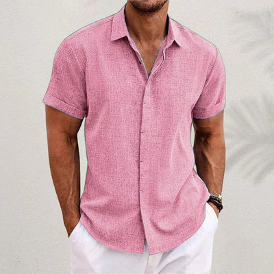 Alain | Polo Bout À Bout Pour Hommes | Manche Courte