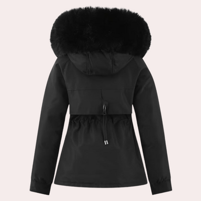 BELLA - Veste d'Hiver à Capuche Décontracté pour Femmes