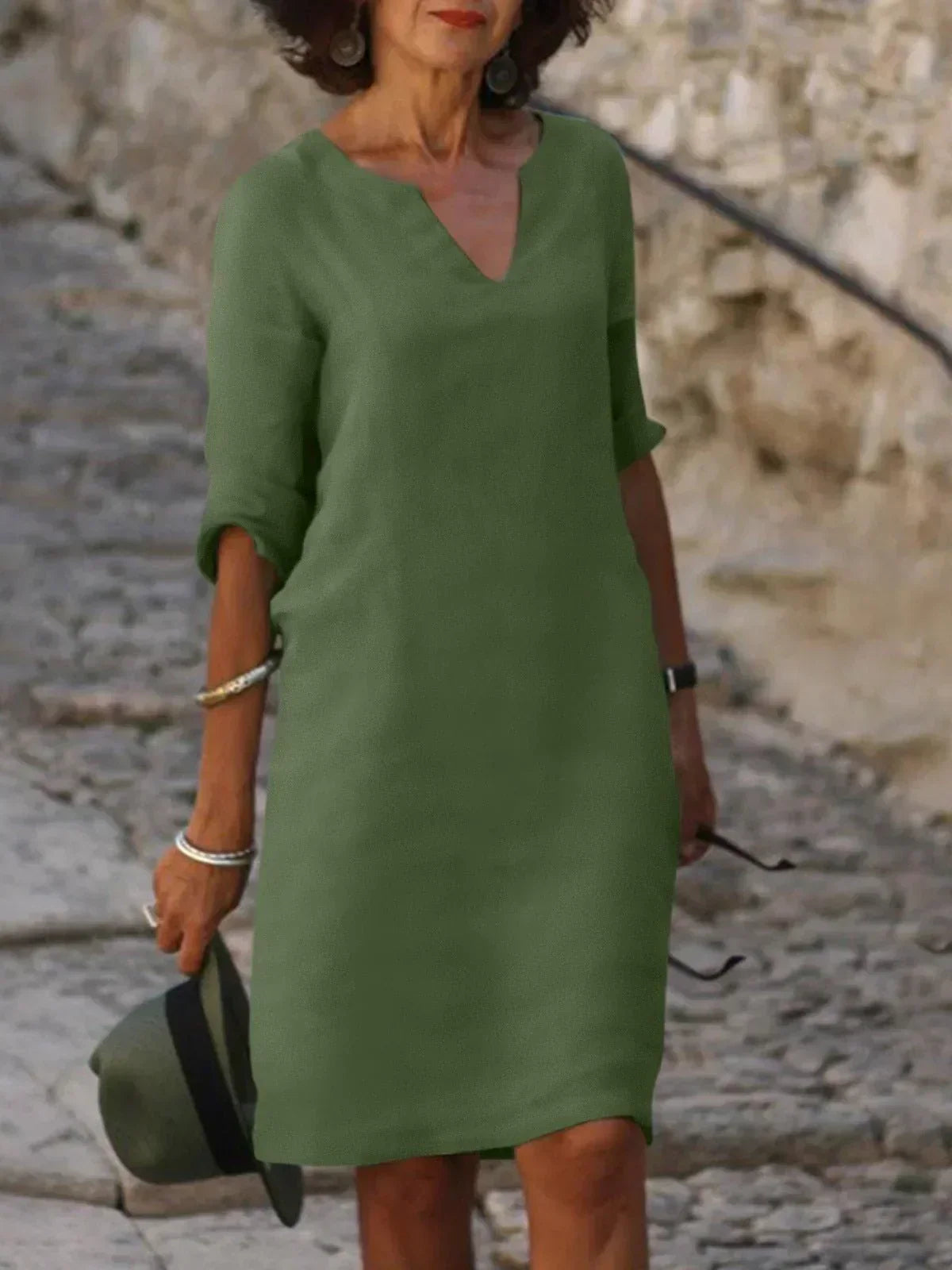 Beatrice | Robe élégante avec décolleté en V