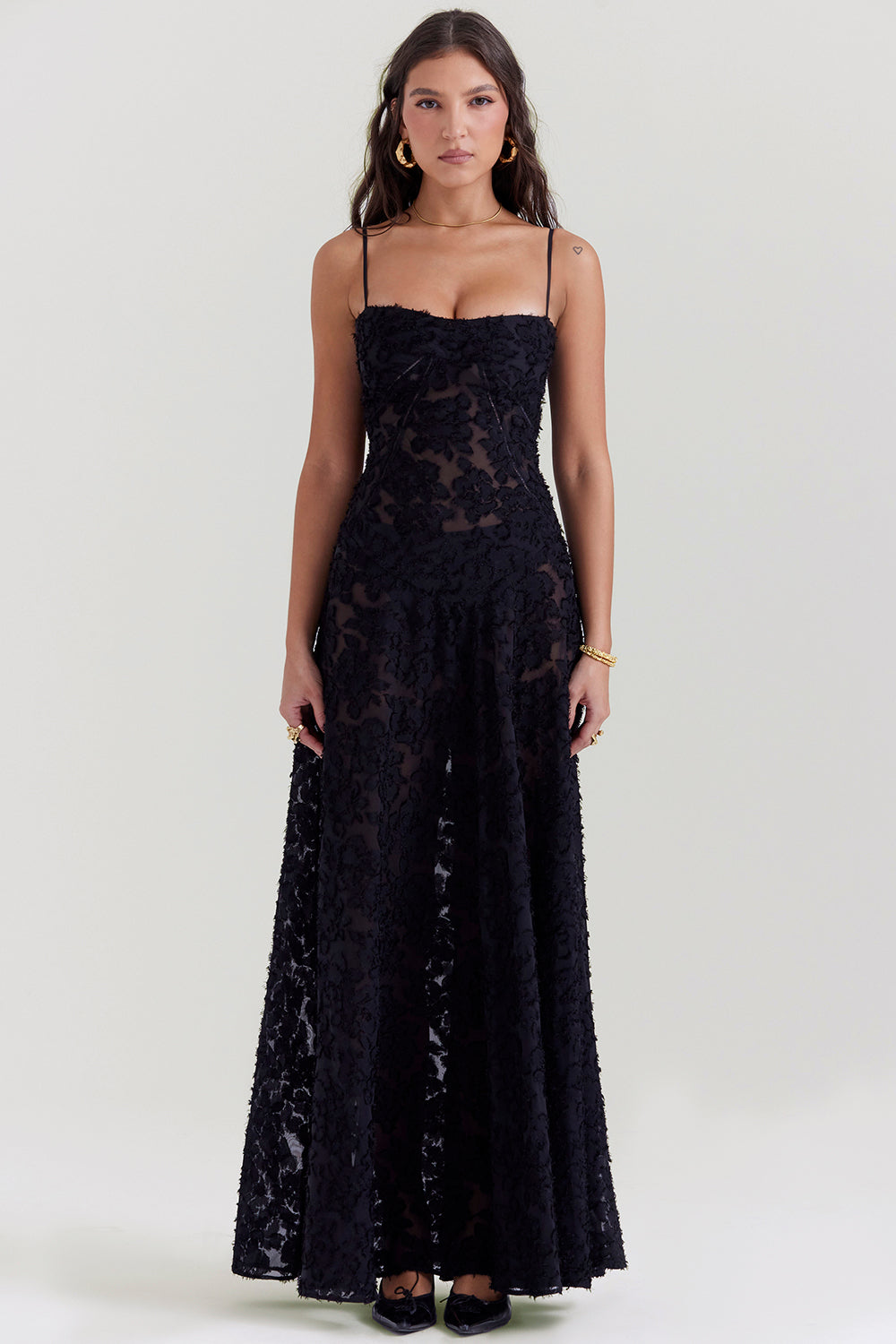 Olivette - Robe longue sans manches