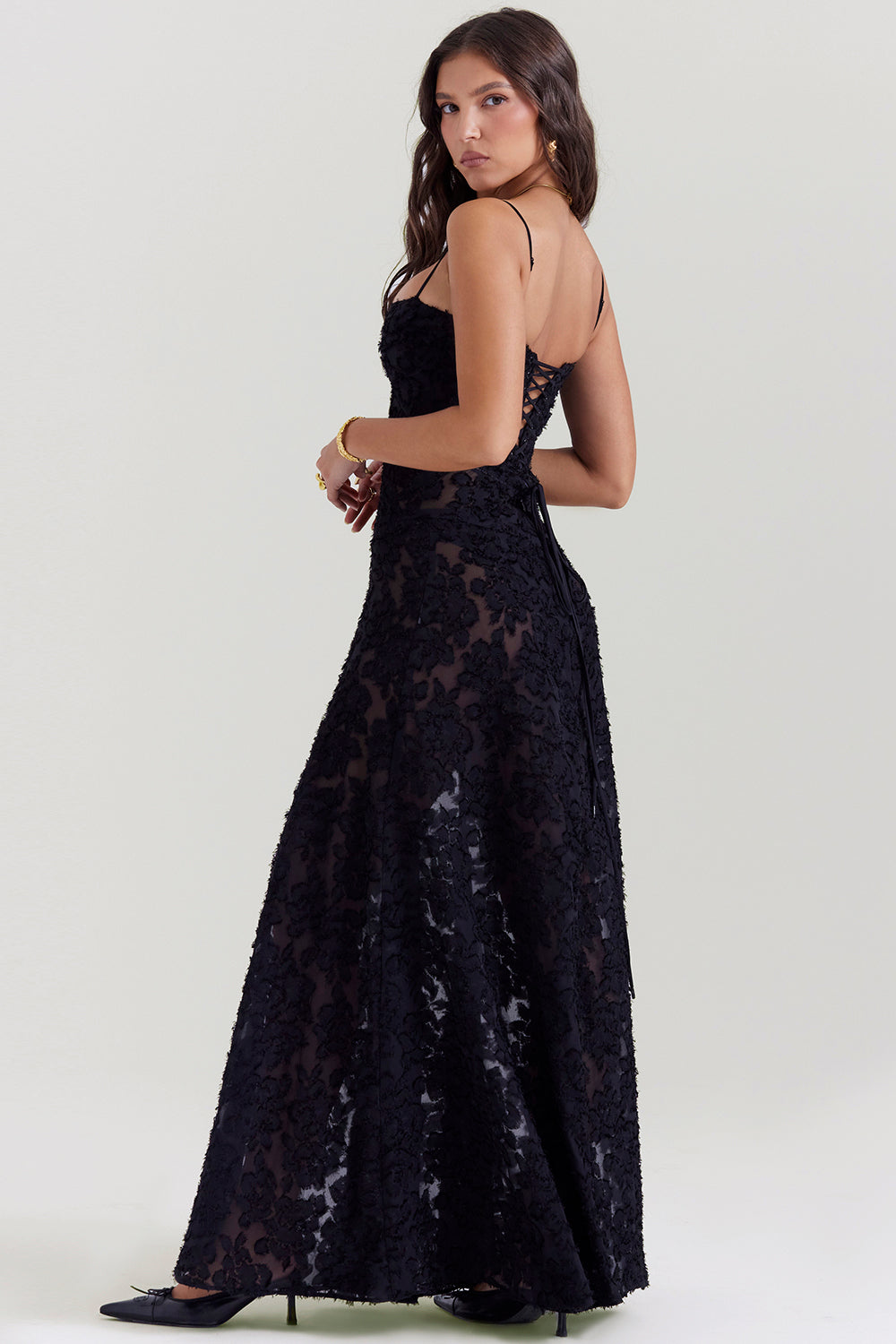 Olivette - Robe longue sans manches