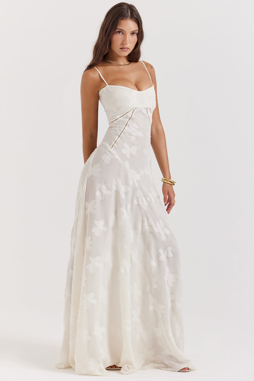 Olivette - Robe longue sans manches
