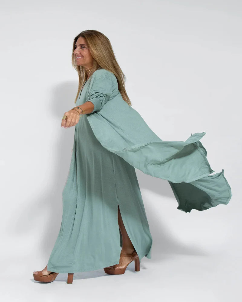 AYANIA - ROBE MINCEUR AVEC GILET