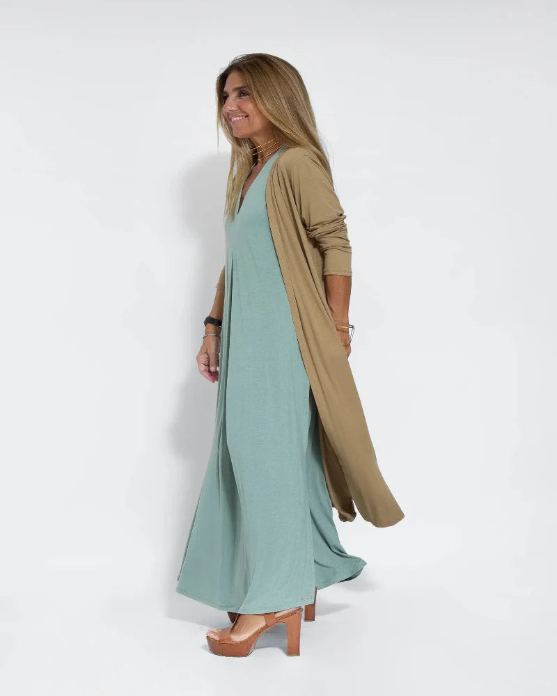 AYANIA - ROBE MINCEUR AVEC GILET