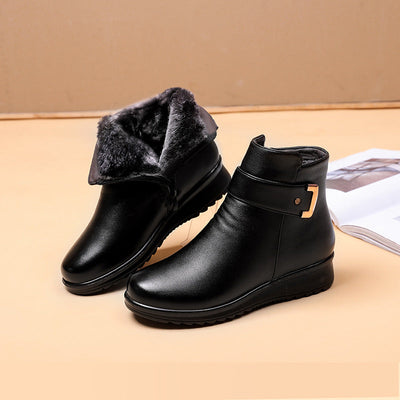 Fien | Bottes orthopédiques en cuir véritable