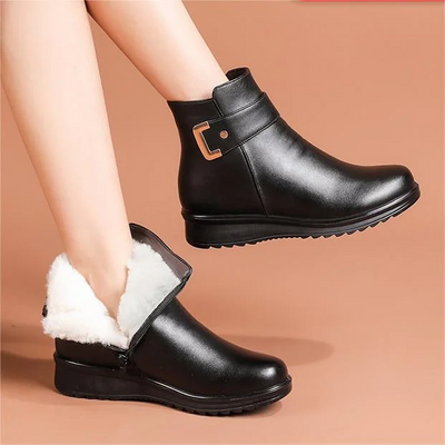 Fien | Bottes orthopédiques en cuir véritable