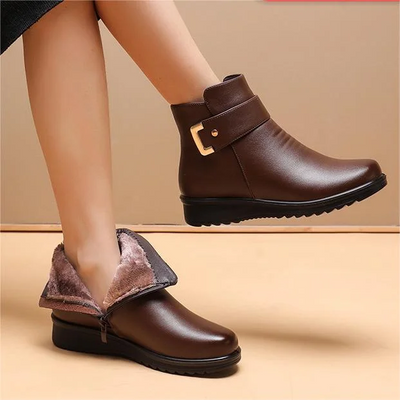 Fien | Bottes orthopédiques en cuir véritable