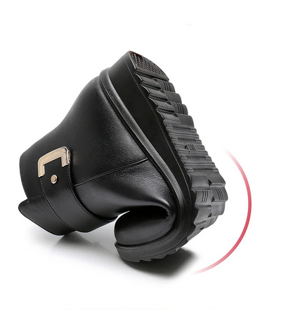 Fien | Bottes orthopédiques en cuir véritable