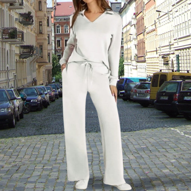 Lize| Ensemble moderne et décontracté à deux pièces à manches longues pour femmes 🌟👗