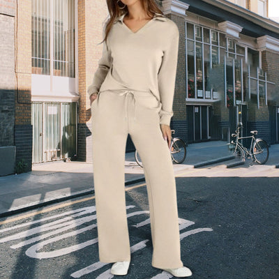 Lize| Ensemble moderne et décontracté à deux pièces à manches longues pour femmes 🌟👗