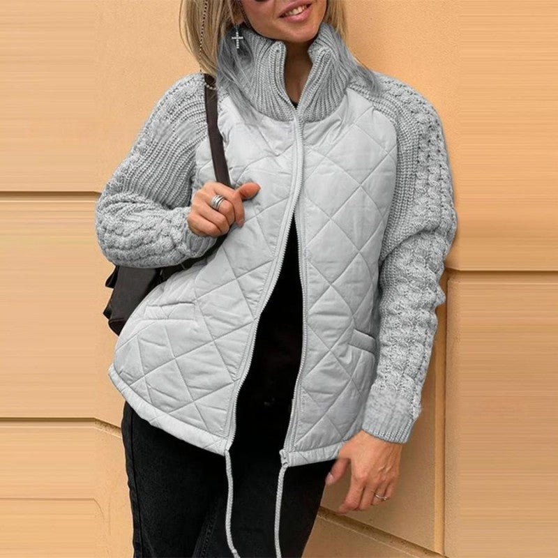 GRETA - Veste en duvet Patchwork