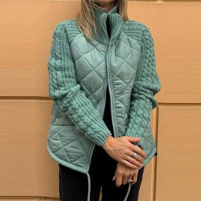 GRETA - Veste en duvet Patchwork