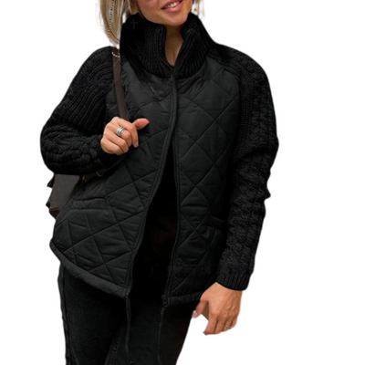 GRETA - Veste en duvet Patchwork