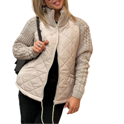 GRETA - Veste en duvet Patchwork