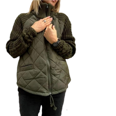 GRETA - Veste en duvet Patchwork