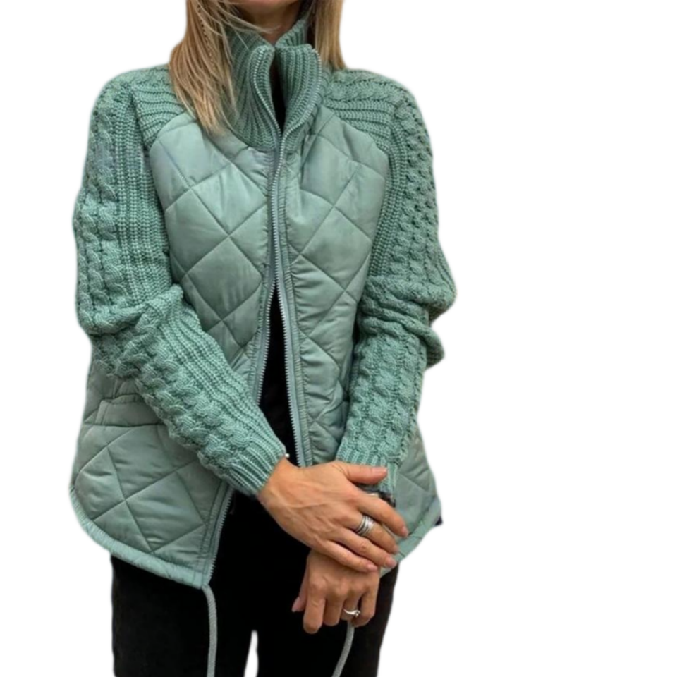 GRETA - Veste en duvet Patchwork