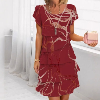 Lina™ | Robe Plissée Élégante