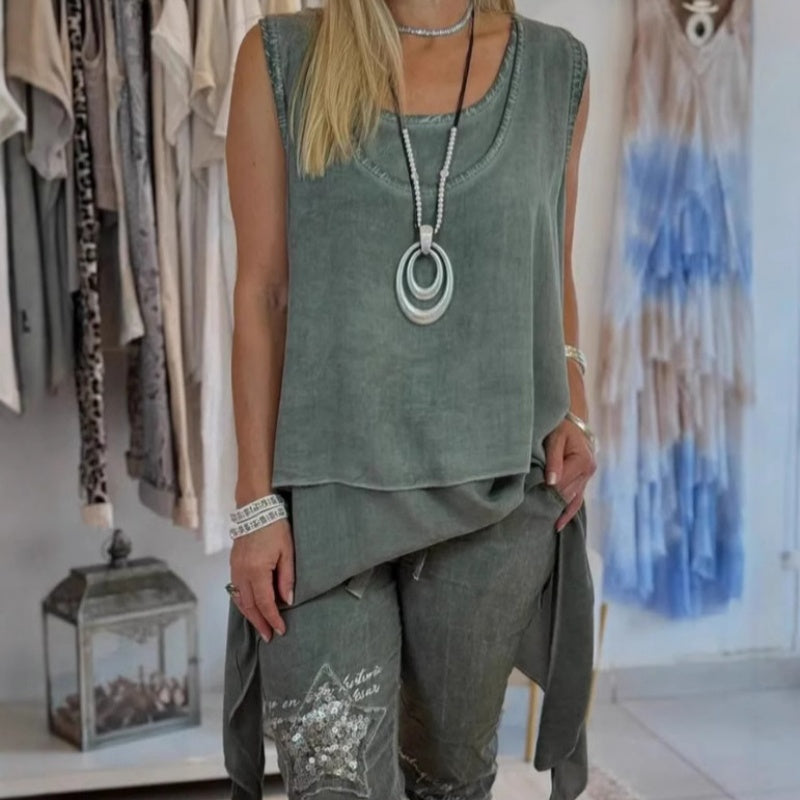 Zina™ | Tenue Une Pièce Été Chic & Confort