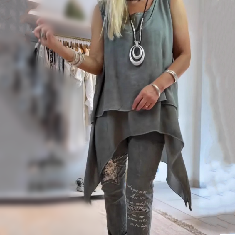 Zina™ | Tenue Une Pièce Été Chic & Confort