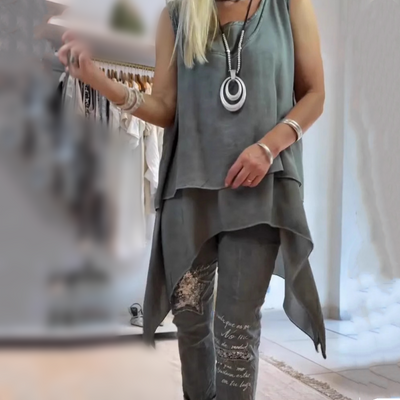 Zina™ | Tenue Une Pièce Été Chic & Confort