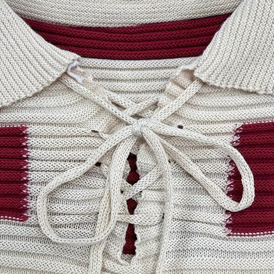 NOELY - Pull à Rayures d'Automne pour Femmes