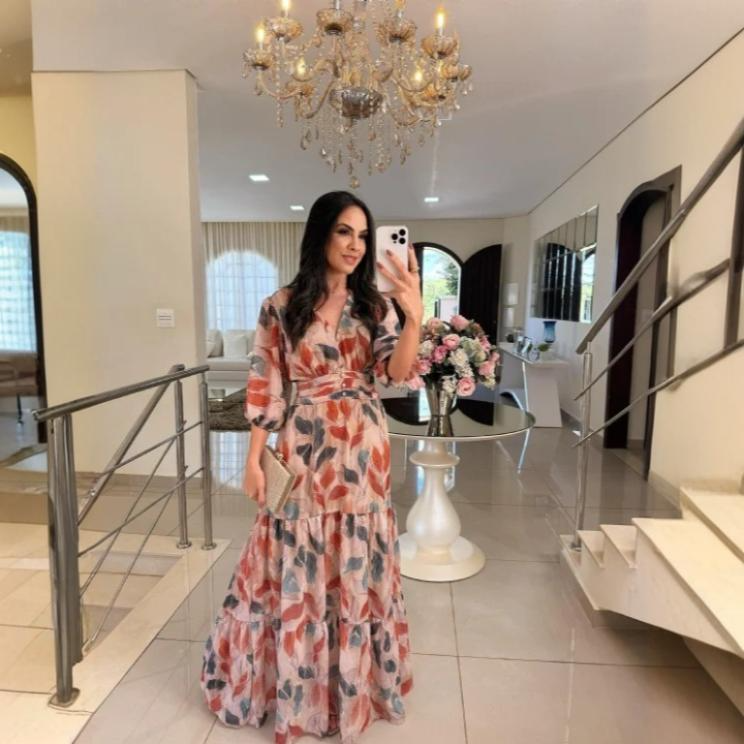 Morgane | Robe Fleurie Confort