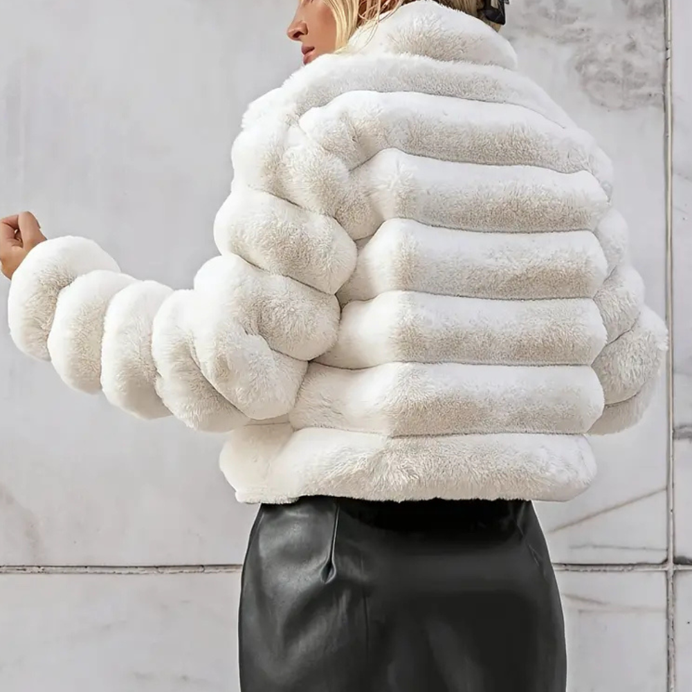 JESSICA - Manteau en Fourrure Glamour pour Femmes