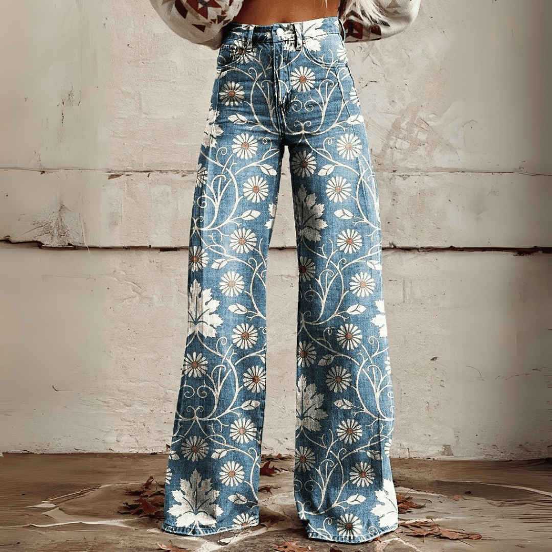 Vera - Pantalon Vintage Boho