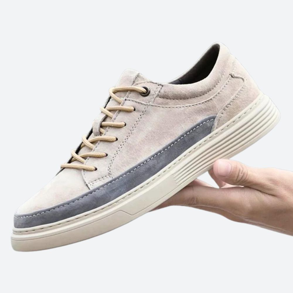 Chaussures de sport élégantes en cuir pour hommes - Conradin