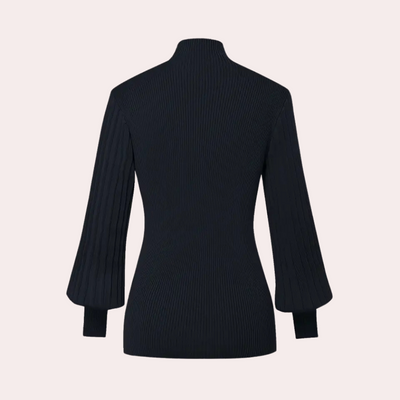 CHARIBEL - Cardigan en Tricot Classe avec Fermeture Boutonnée pour Femmes