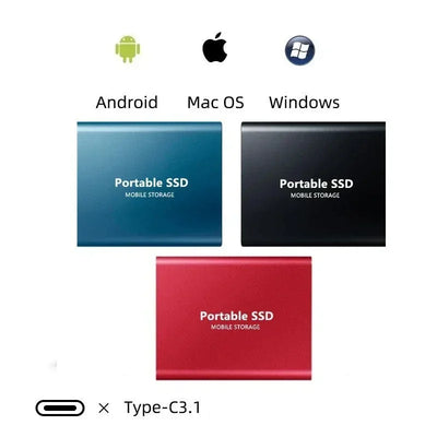 SSD externe ultra-rapide - Vitesse et fiabilité compactes