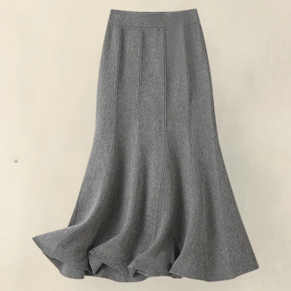 LECEA - Jupe Stylisé à Taille Haute pour Femme