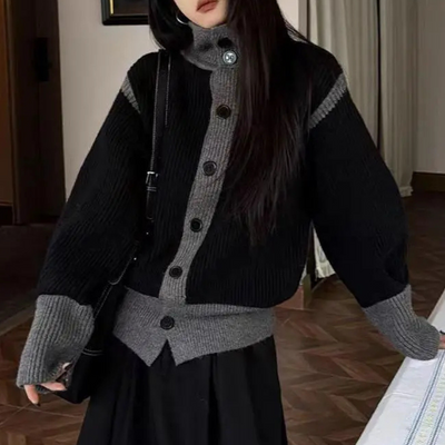 KATRINE - Cardigan en Maille Moderne pour Femme