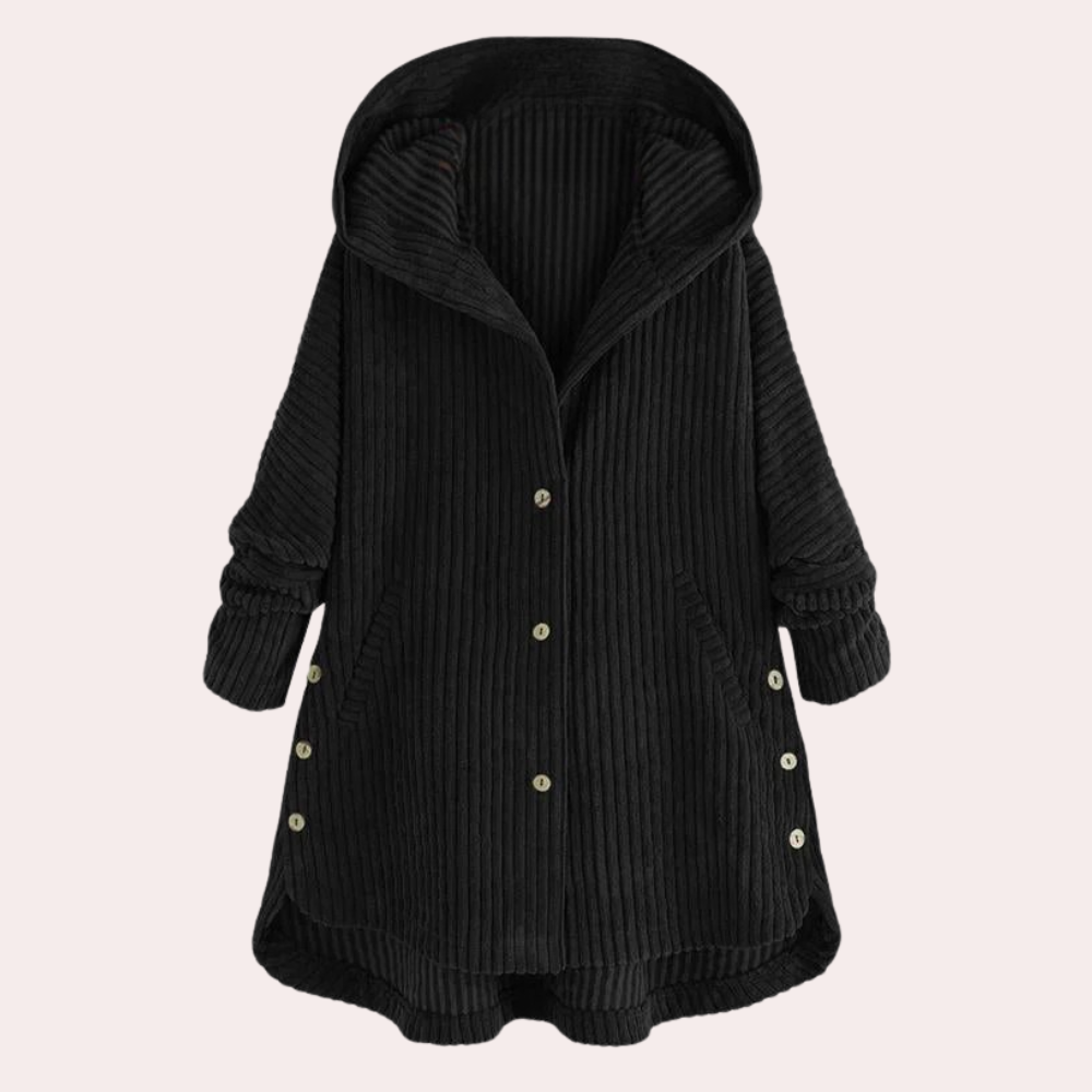 MCKENNA - Manteau en Velours Côtelé pour Femmes
