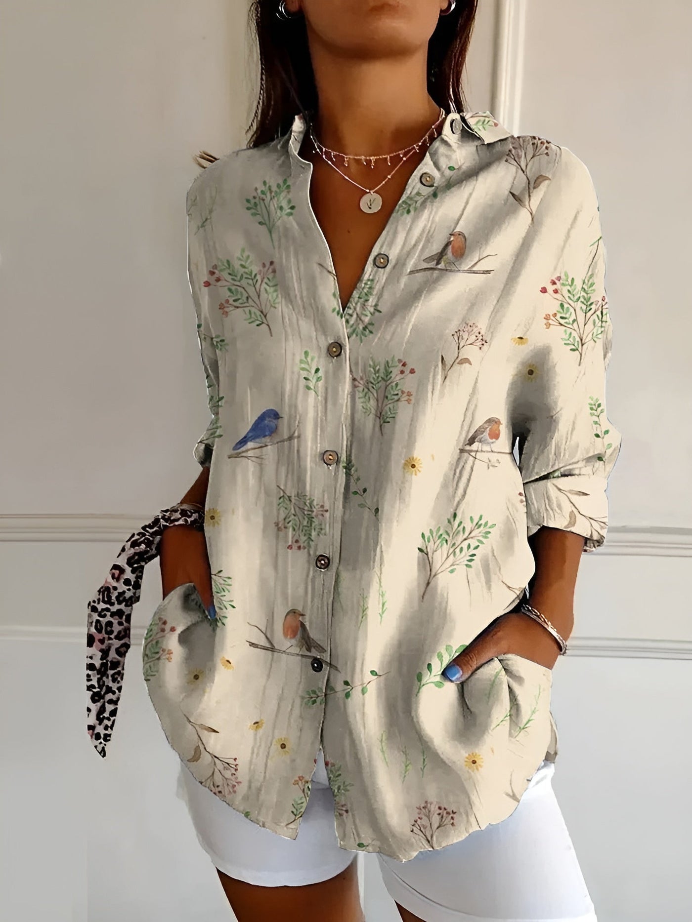 Chemise Longue | Esprit Marin | 100% Lin