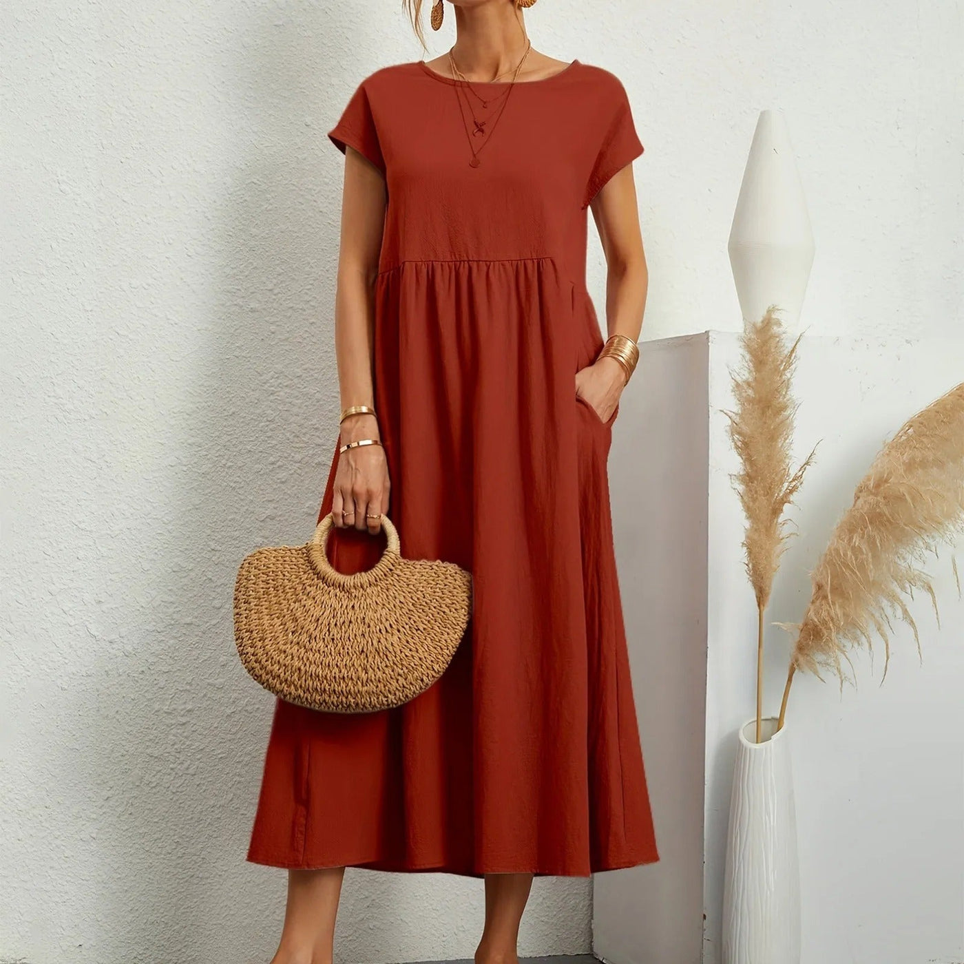 Catherine | Robe Essentielle Elégante