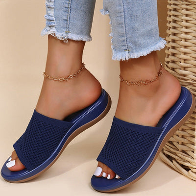 Chaussons orthopédiques en maille pour un port confortable