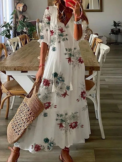 Elisabeth™ | Robe Bohème Évasée Élégante