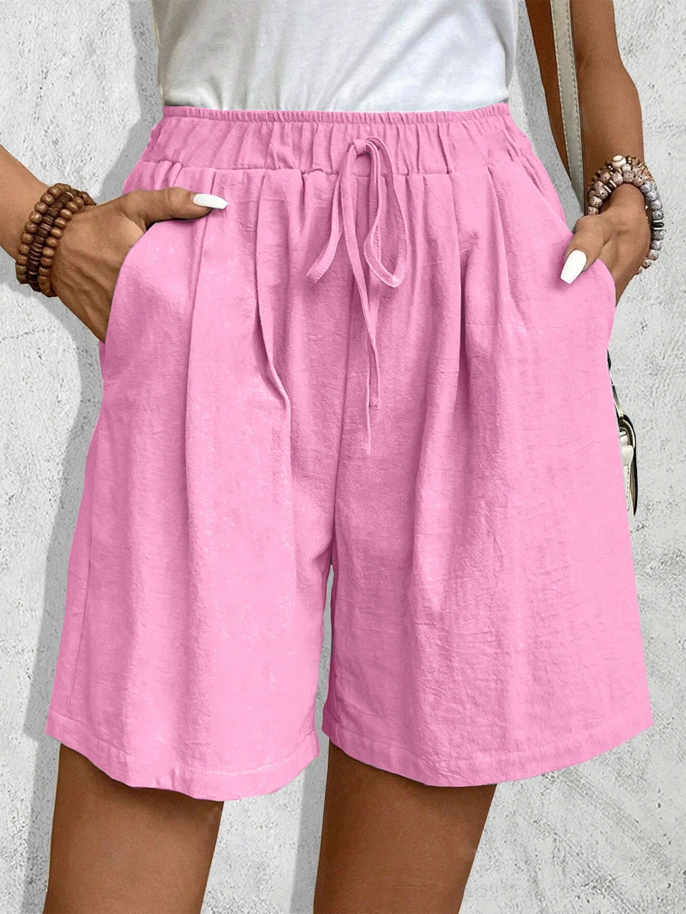 Flora - Short à la mode avec taille haute