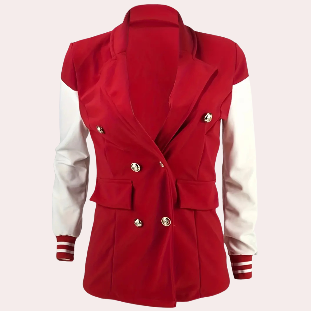 SLOANE - Manteau Sportif à Fermeture Boutonnée pour Femmes
