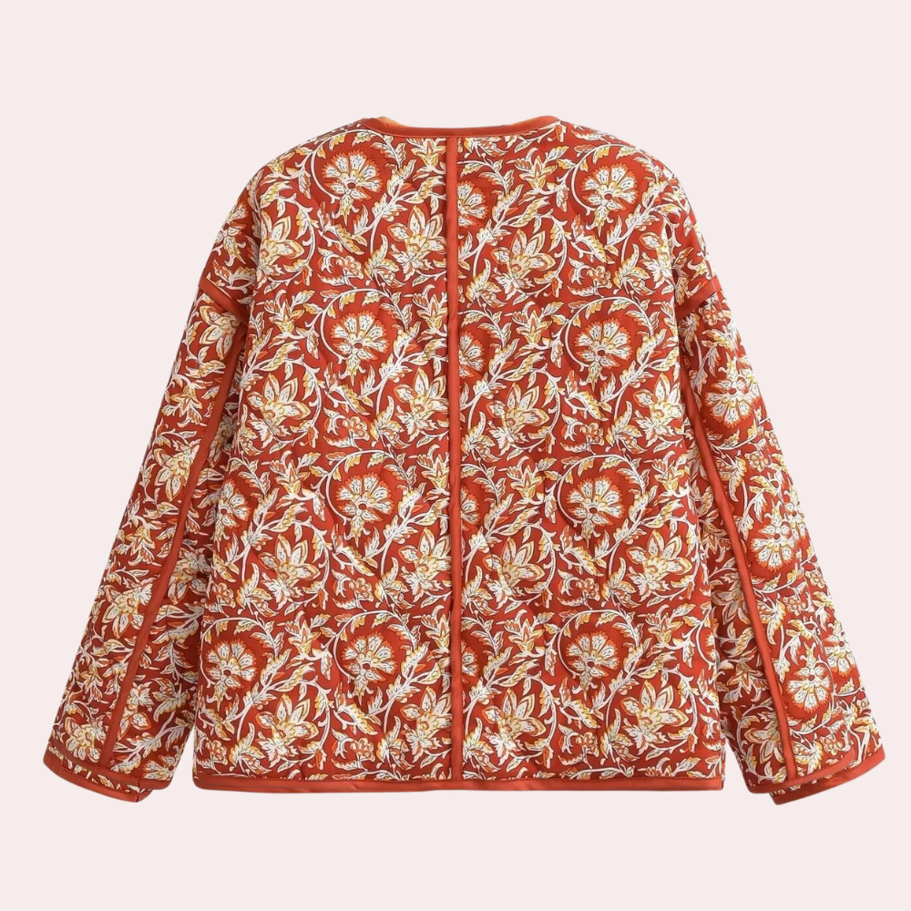 Odille - Veste Fleurs pour femme