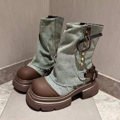 KEONA - Bottes en Jean pour Femmes