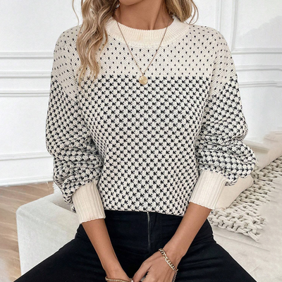 KATHRYN - Pull Sophistiqué à Manches Tombantes pour Femmes