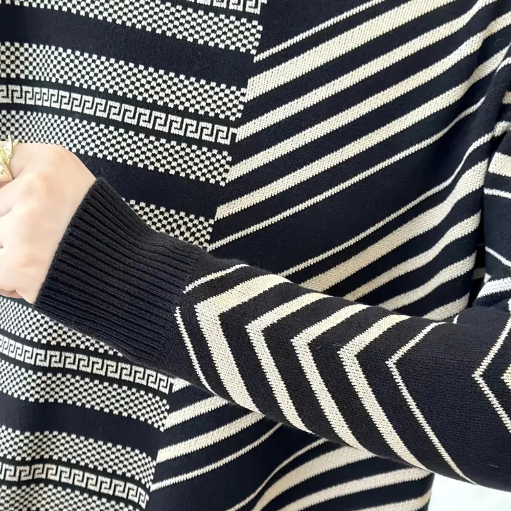 DIANELLA - Robe moderne en tricot pour dames