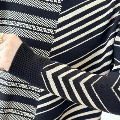 DIANELLA - Robe moderne en tricot pour dames