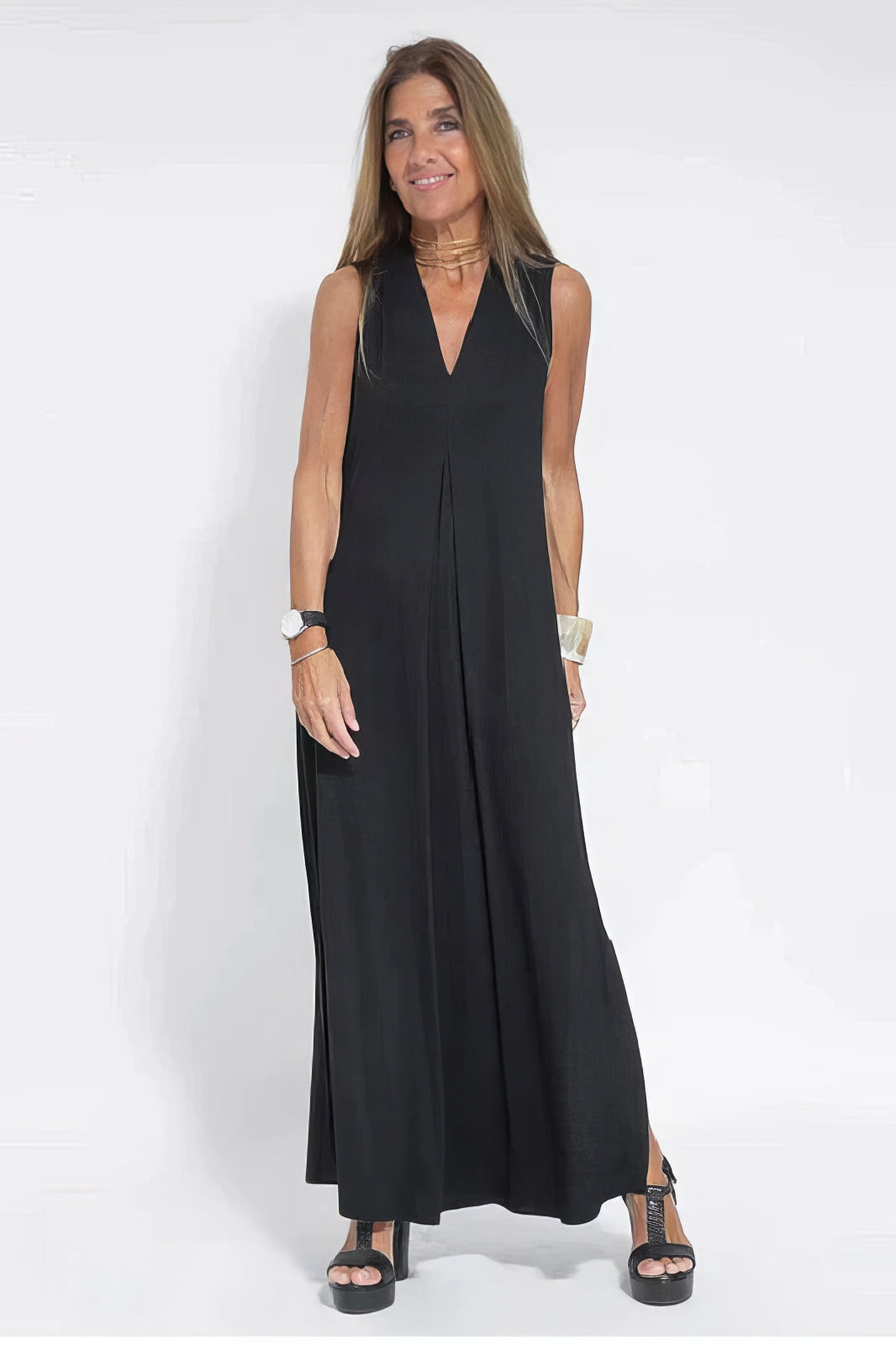 Lauren™ | Robe longue élégante + cardigan assorti OFFERT EN CADEAU