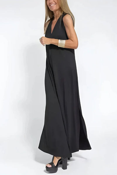 Lauren™ | Robe longue élégante + cardigan assorti OFFERT EN CADEAU