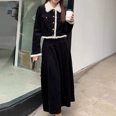CEYDA - Ensemble Tendance d'Hiver en 2 Pièces pour Femmes